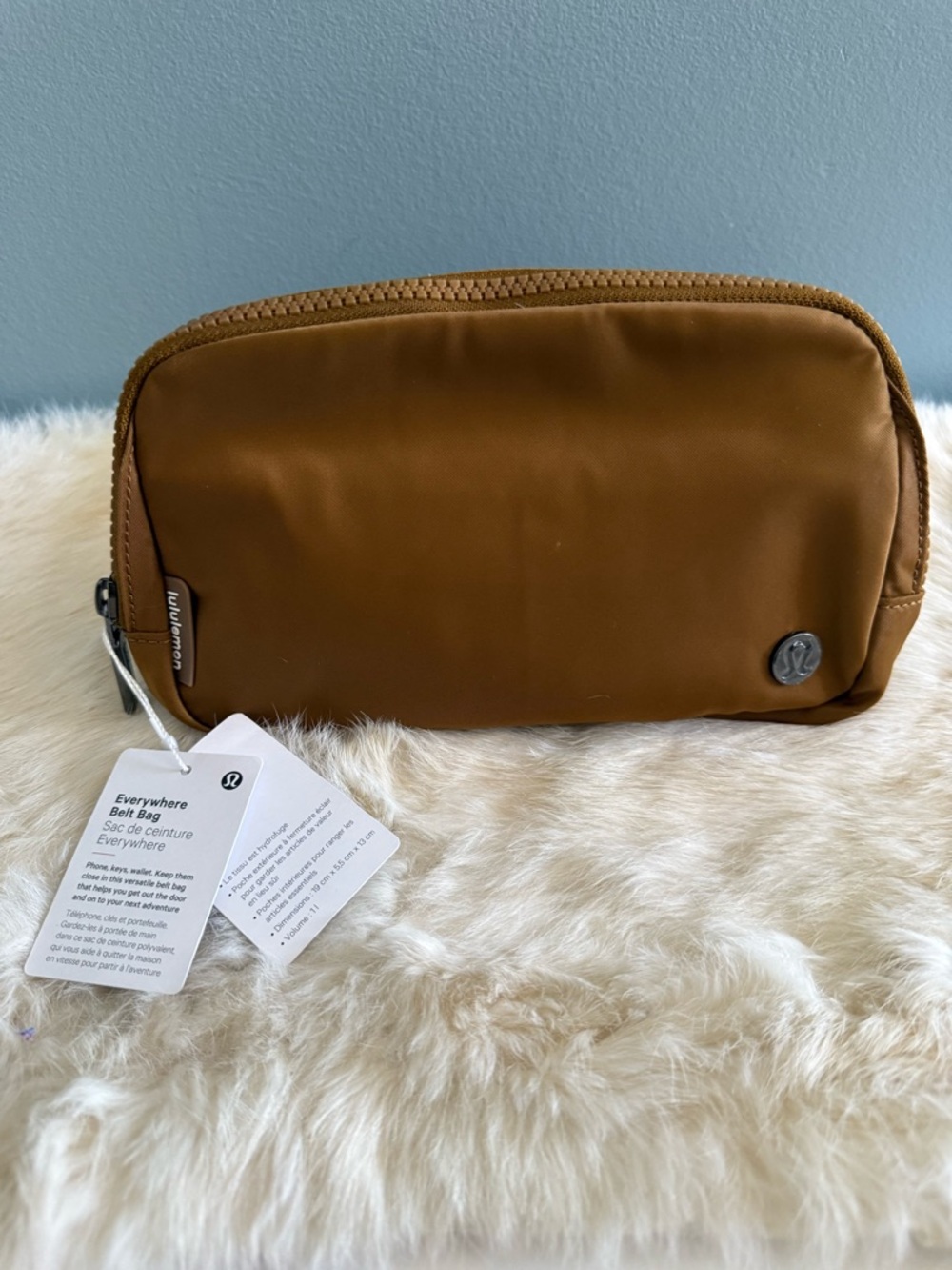 Lululemon Everywhere Brown Nylon Belt Bag